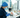 Dental technician working on a model at the bench